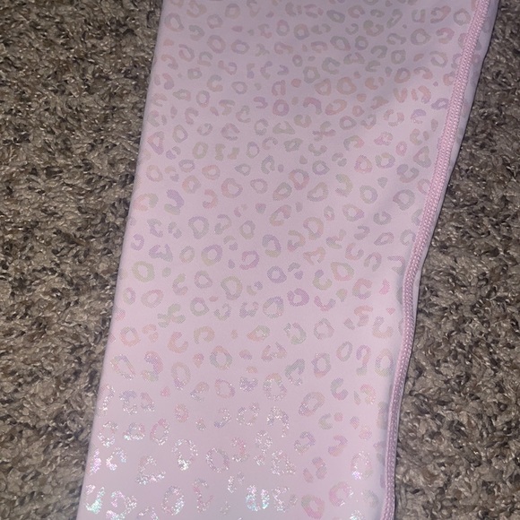 Zyia Active Unicorn Leopard Print High Waisted Leggings - Picture 5 of 8